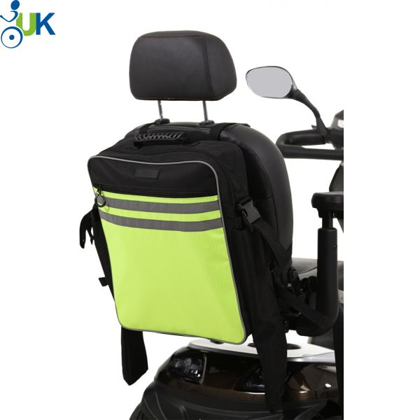Splash HiVis Mobility Scooter Wheelchair bag Crutch Walking Stick